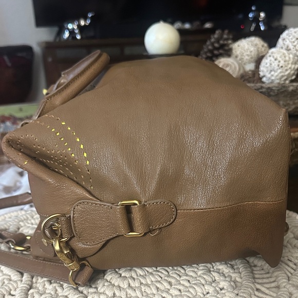 Etro Tan and Yellow Shoulder Bag - Picture 9 of 16